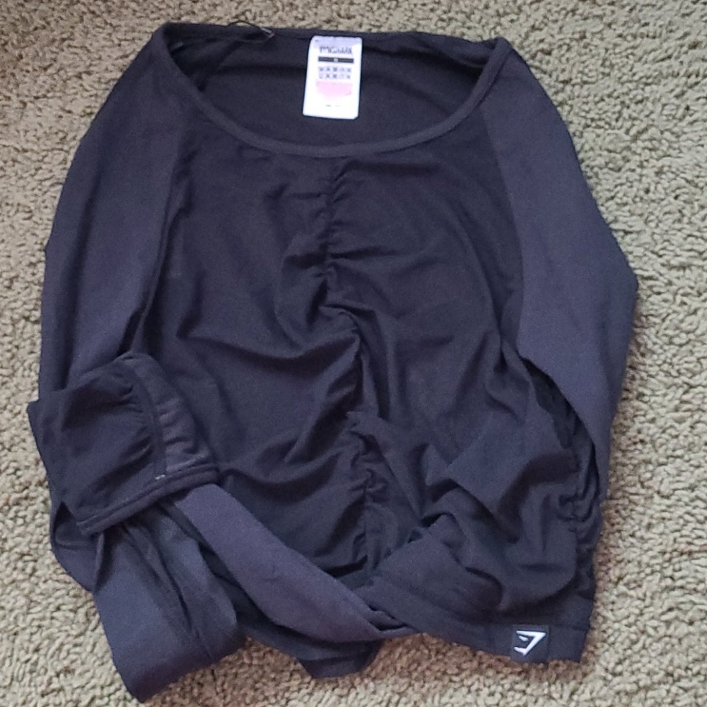 Gymshark crop top mesh